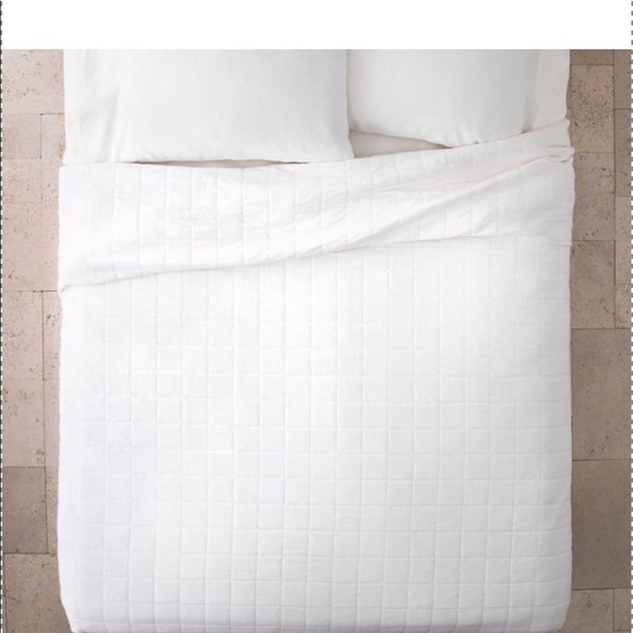 Target Bedding White King Heavyweight Linen Blend Quilt Casaluna Poshmark